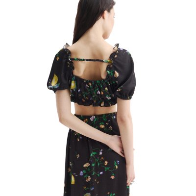 THE STAMPA RAMAGE BLOUSE